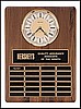 Perpetual Plaque with Wall Clock (15 1/4"x21")